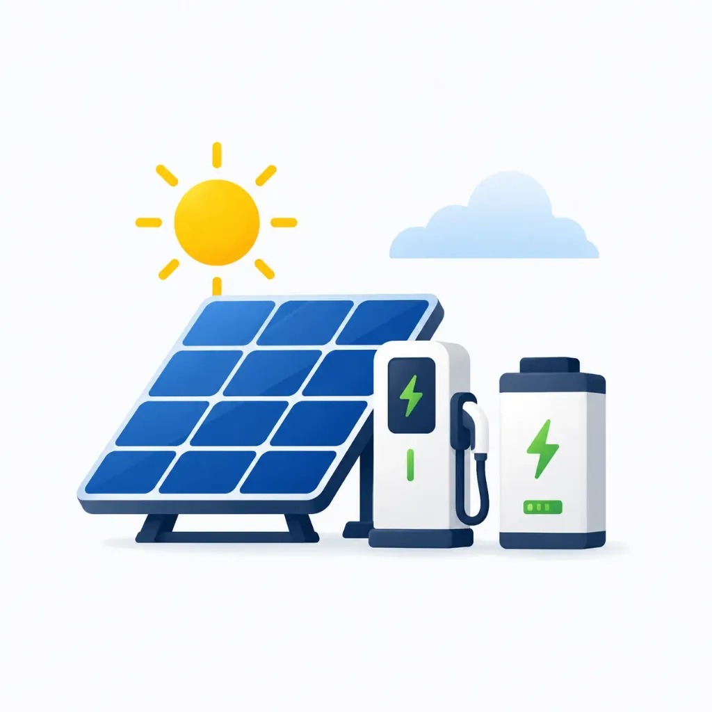 Zonnepanelen <10kVA + Laadpaal + Batterij
