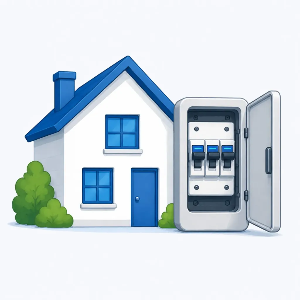 Elektrische installatie - Woning (minder dan 3 borden en minder dan 40 kringen)