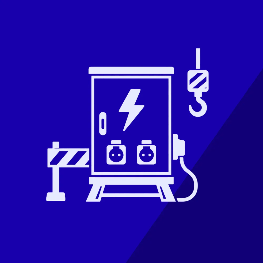Elektrische installatie - Tijdelijke werfkast